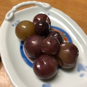 お弁当に！手作り冷凍食品）種なしぶどう